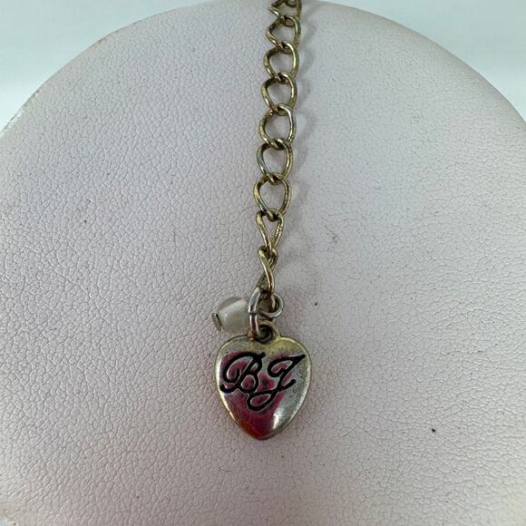 Betsey Johnson Layered Necklace Spider, Web, Rose - Picture 4 of 4